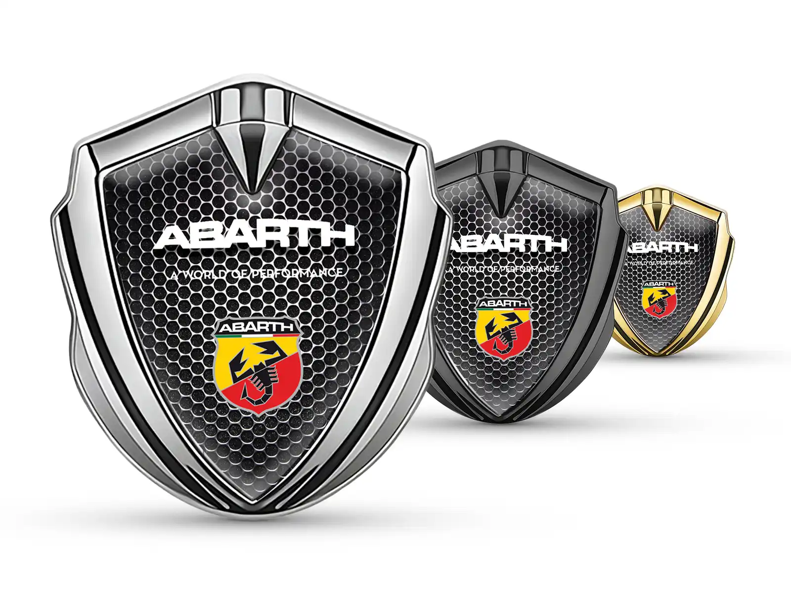 Fiat Abarth Emblem Auto Abzeichen Robustes Stilvolles Metall